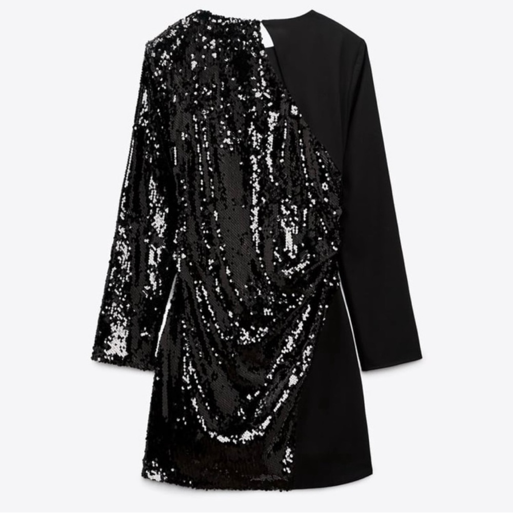 ZARA SEQUENCE MINI DRESS - S2521 - Picture 4 of 7